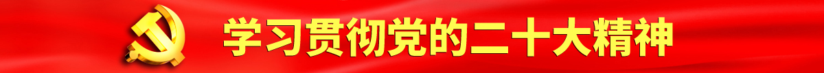 大鸡巴操逼视频中文字幕认真学习贯彻落实党的二十大会议精神